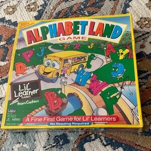 NWT Alphabet Land Game